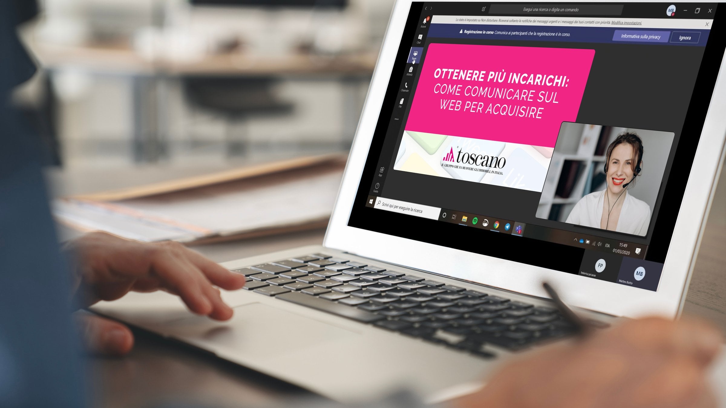 Internal marketing support